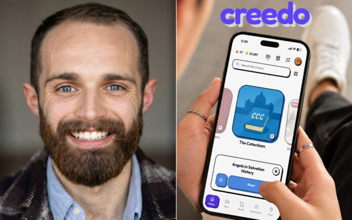 Misionero crea Creedo, una app inspirada en Duolingo para aprender la fe católica