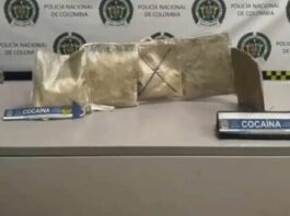 Detienen a dos de Colombia que intentaban llevar a Madrid droga Detienen a dos de Colombia que intentaban llevar a Madrid droga