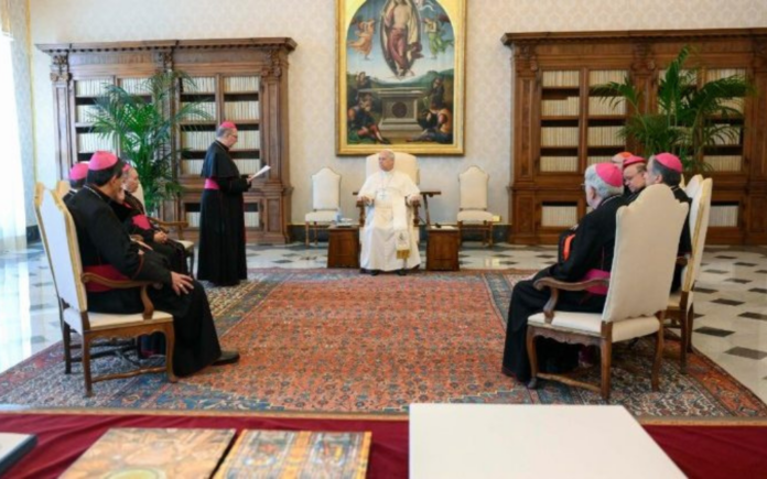 El Papa León XIV recibió a los obispos del Uruguay a semanas de su viaje al país sudamericano
