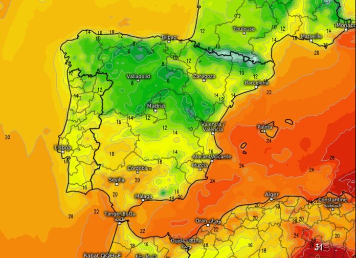 España se prepara para un cambio radical del tiempo: un frente hará caer hasta 10 ºC las temperaturas