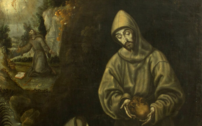 Hallan inscripción árabe oculta durante siglos en obra de El Greco sobre San Francisco de Asís