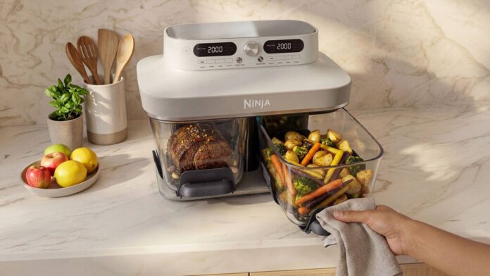 La Ninja Crispi se reinventa con un nuevo modelo que ya está disponible: mantiene el cristal, pero ahora con doble cesta