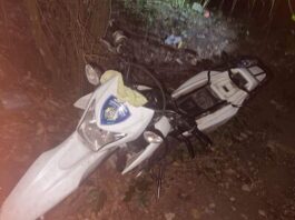 Recuperan motocicleta policial robada en asalto a patrulla en Santiago