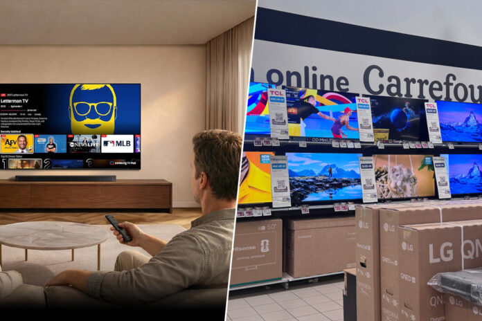 A precio de outlet en Carrefour esta enorme tele Samsung MiniLED de 75 pulgadas con Tizen y perfecta para salones iluminados