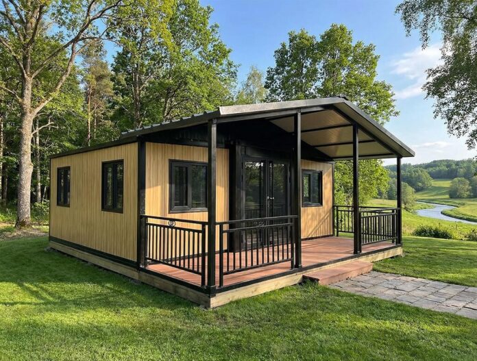 Amazon liquida esta casa prefabricada con baño, cocina y dormitorio: ahora cuesta 7.298 euros