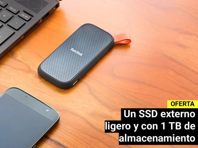 Con el precio de los SSD por las nubes, este SanDisk externo con 1 TB va a contracorriente con su descuento