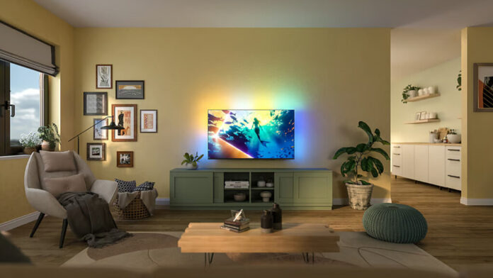 Descuento del 54% en esta tele Philips con 65 pulgadas, Dolby Atmos y Ambilight