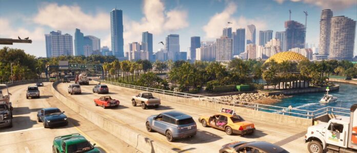 El mapa de 'GTA VI' es tan grande que cruzarlo en coche apunta a un viaje de unos 30 minutos, el doble que 'GTA V'